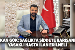 Başkan Gök: Sağlıkta Şiddete Karışanlar Yasaklı Hasta İlan Edilmeli