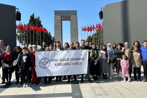 Sendika Üyeleri Çanakkale Zaferi Gezisinde Bir Araya Geldi