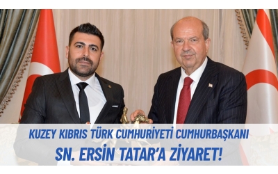 Genç Sağlık Sendikası Genel Merkez Yönetim Kadrosundan Kuzey Kıbrıs Türk Cumhuriyeti Cumhurbaşkanı SN. Ersin TATAR'a Ziyaret!