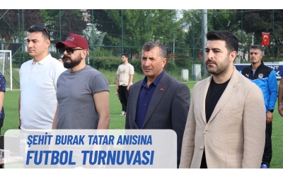 Şehit Paramedik Burak Tatar Anısına Futbol Organizasyonu Düzenledik