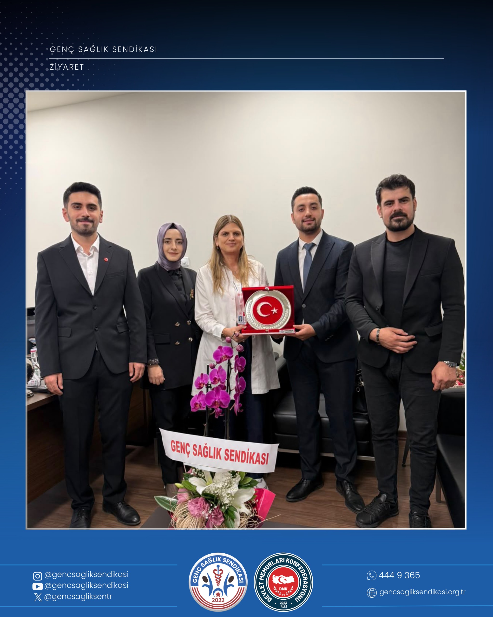 ETLİK ŞEHİR HASTANESİ KOORDİNATÖR SAĞLIK BAKIM HİZMETLERİ MÜDÜRÜ SN. ZEYNEP YILMAZ’I ZİYARET ETTİK