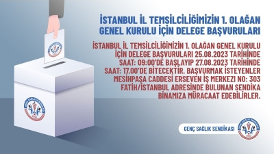 İstanbul İli 1. Olağan Genel Kurulu Hk.