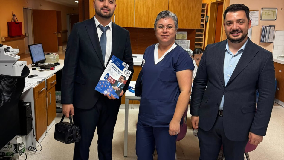 ÇANAKKALE'DE SAĞLIK KURUMLARINA ZİYARETTE BULUNDUK