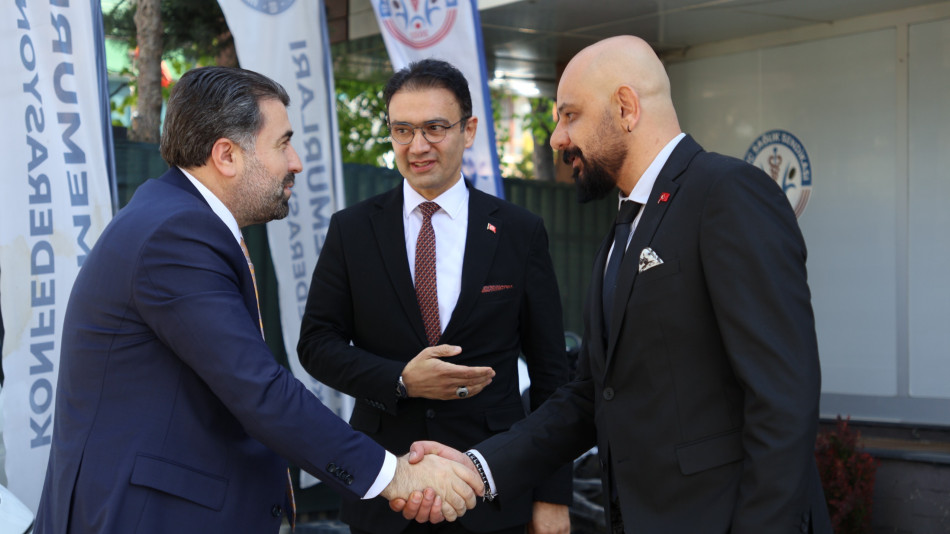 AK PARTİ GENEL MERKEZ SEÇİM İŞLERİ BAŞKAN YARDIMCISI MUHAMMED FATİH TOPRAK VE AK PARTİ TEŞKİLAT KOORDİNATÖRÜ ABDÜLKADİR KİRLİ’DEN GENEL MERKEZİMİZE ZİYARET