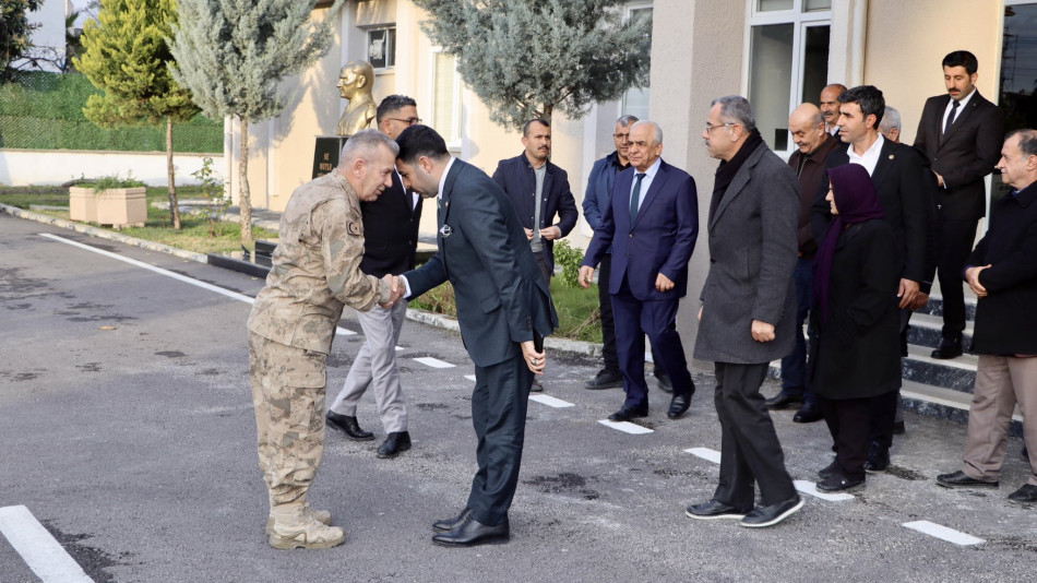 GENEL BAŞKANIMIZ OSMAN KAYA DÖRTYOL JANDARMA TUGAY KOMUTANI NEJDET KARACA’YI ZİYARETTE BULUNDU. / 14 OCAK 2026