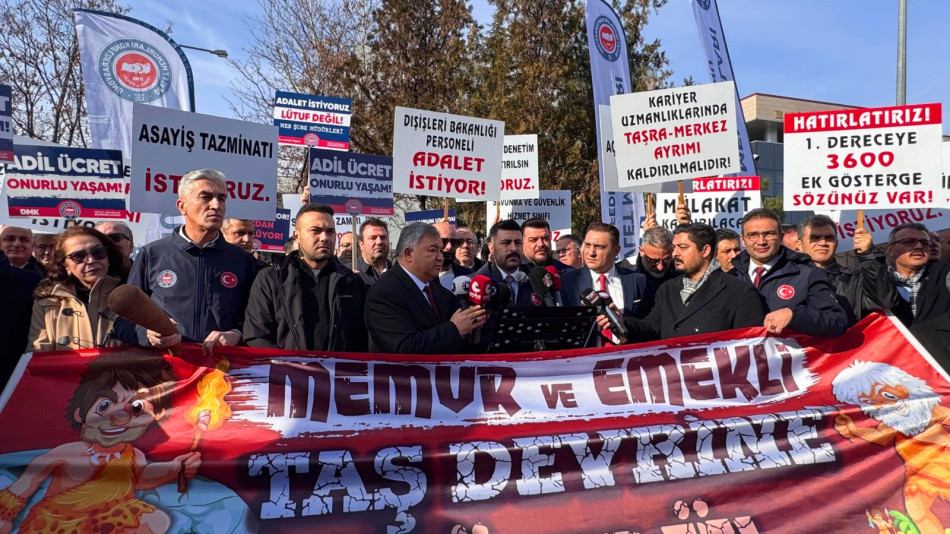 MEMUR TAŞ DEVRİNE GERİ DÖNÜYOR