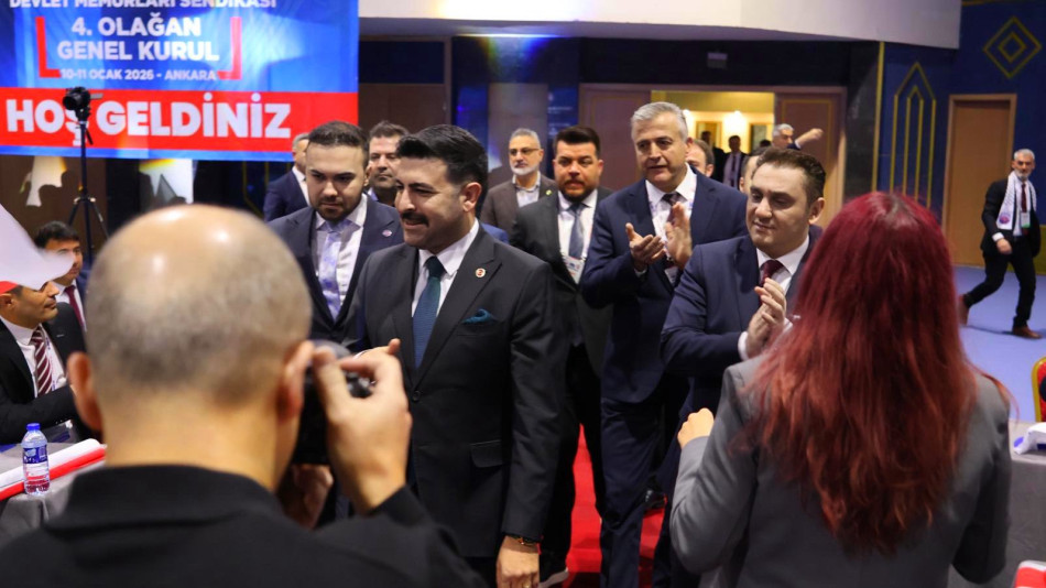 DEVLET MEMURLARI SENDİKASI'NIN DÜZENLEMİŞ OLDUĞU 4. OLAĞAN GENEL KURULA KATILDIK. / 12 OCAK 2026