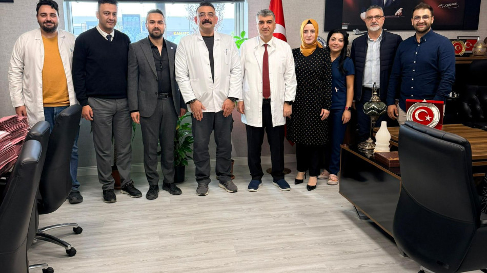 GENÇ SAĞLIK SENDİKASI’NDAN SİNCAN EĞİTİM VE ARAŞTIRMA HASTANESİ’NE ZİYARET