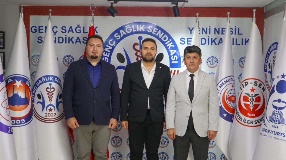 GENEL SAĞLIK-İŞ SENDİKASI YÖNETİCİLERİNDEN SENDİKAMIZA ZİYARET