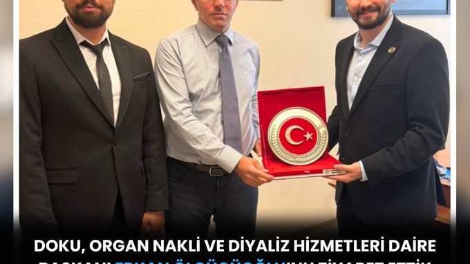 GENEL SEKRETER YARDIMCIMIZ MERT KALAY VE DİYALİZ KOMİSYONU BAŞKANIMIZ TUNAHAN ÇELİK’TEN SAĞLIK BAKANLIĞINA ZİYARET