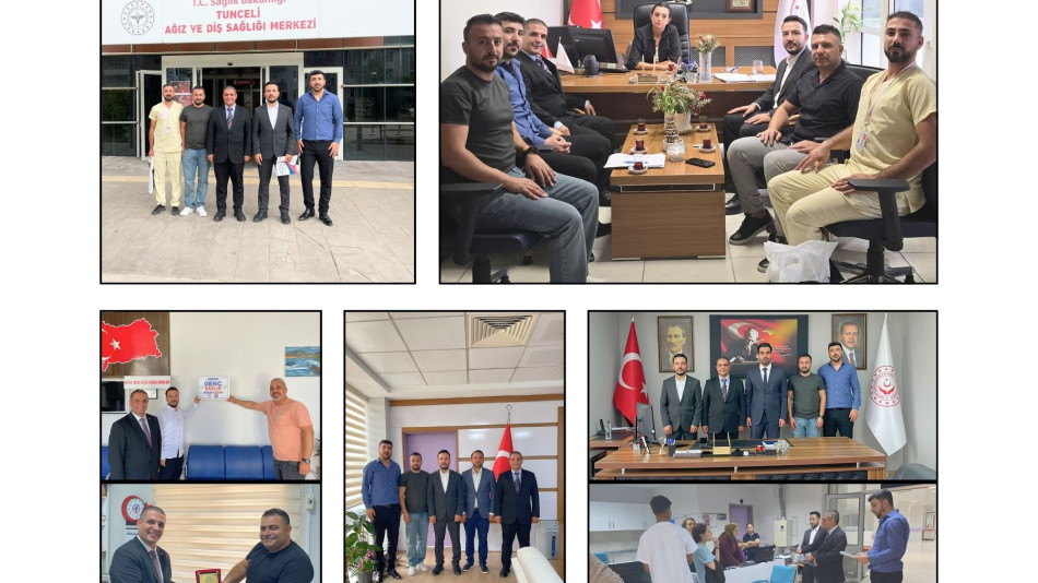 GENÇ SAĞLIK SENDİKASI’NDAN TUNCELİ’DE SAHA ZİYARETLERİ