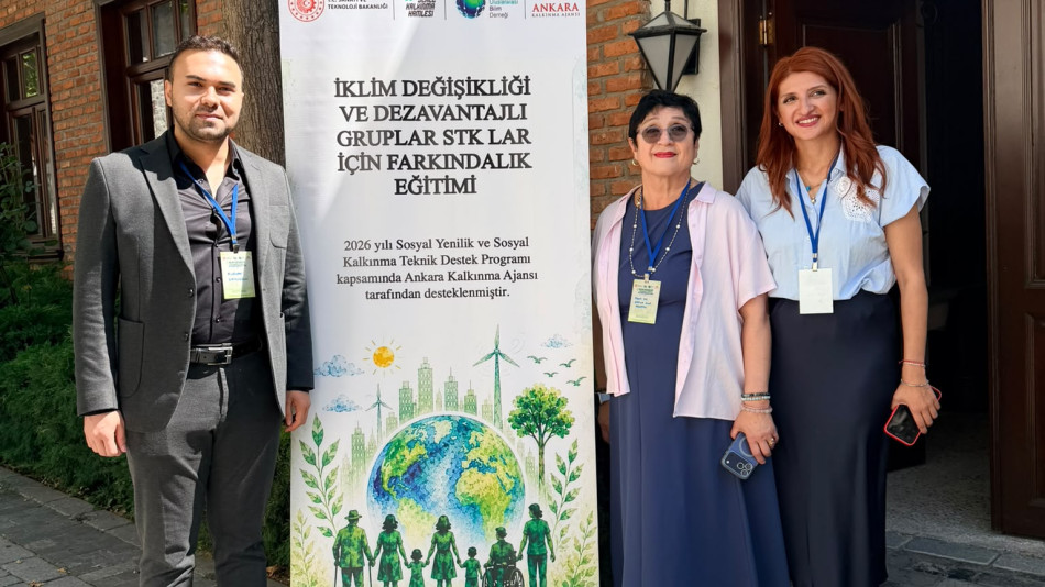 GENEL SEKRETERİMİZ FURKAN ALİ ÇİFTÇİOĞLU, “İKLİM DEĞİŞİKLİĞİ VE DEZAVANTAJLI GRUPLAR: STK’LAR İÇİN FARKINDALIK EĞİTİMİ” PROGRAMINA KATILDI
