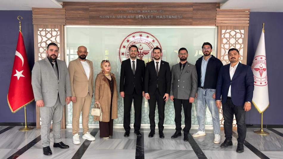 MERAM DEVLET HASTANESİ BAŞHEKİMİ UZM. DR. ÖMER ADİL İLHAN’A ZİYARETTE BULUNDUK