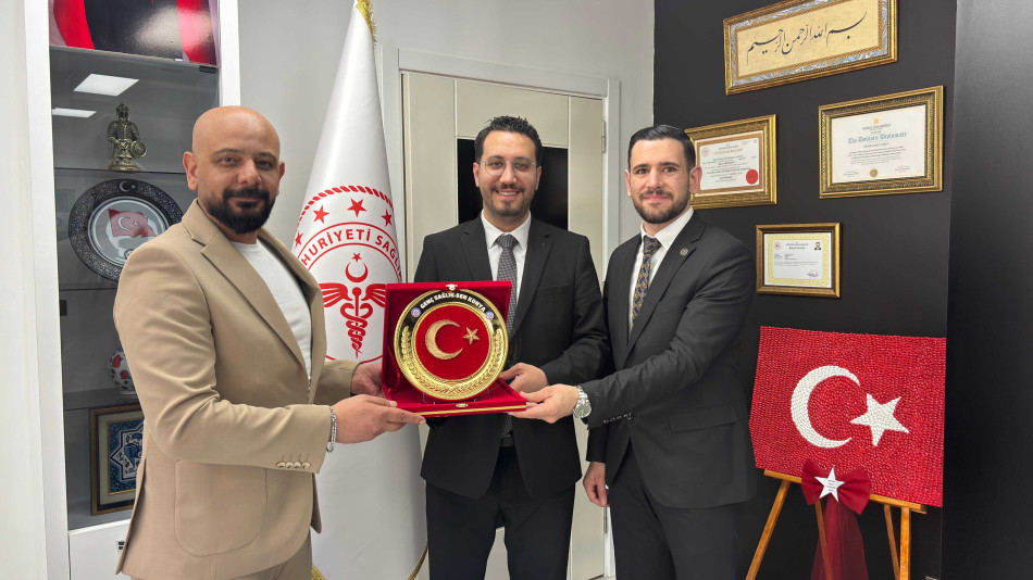 MERAM DEVLET HASTANESİ BAŞHEKİMİ UZM. DR. ÖMER ADİL İLHAN’A ZİYARETTE BULUNDUK