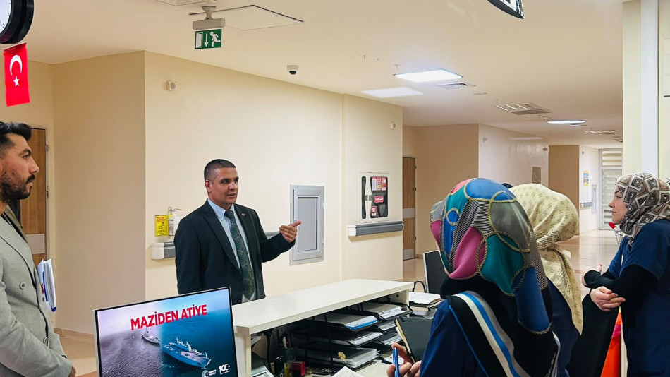 GÜMÜŞHANE’DE SAĞLIK KURUMLARINA ZİYARET