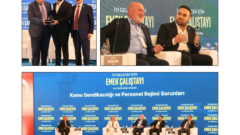 İYİ PARTİ TARAFINDAN DÜZENLENEN “İYİ GELECEK İÇİN EMEK ÇALIŞTAYI”NA KATILDIK