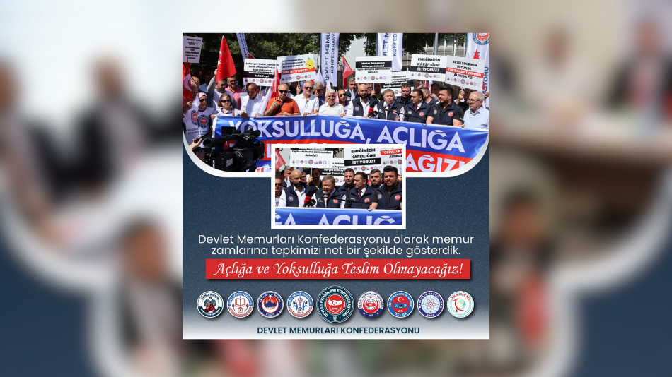 Açlığa ve Yoksulluğa Teslim Olmayacağız!