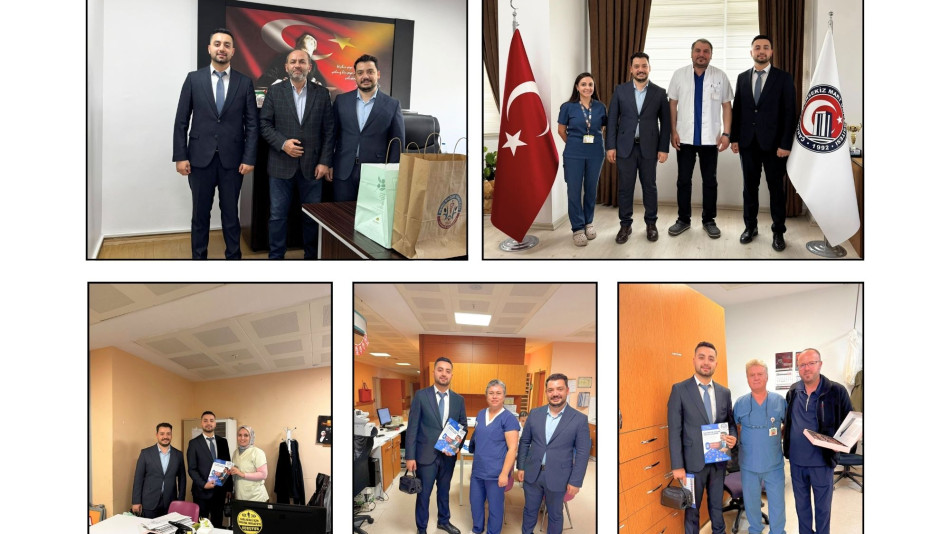 ÇANAKKALE'DE SAĞLIK KURUMLARINA ZİYARETTE BULUNDUK