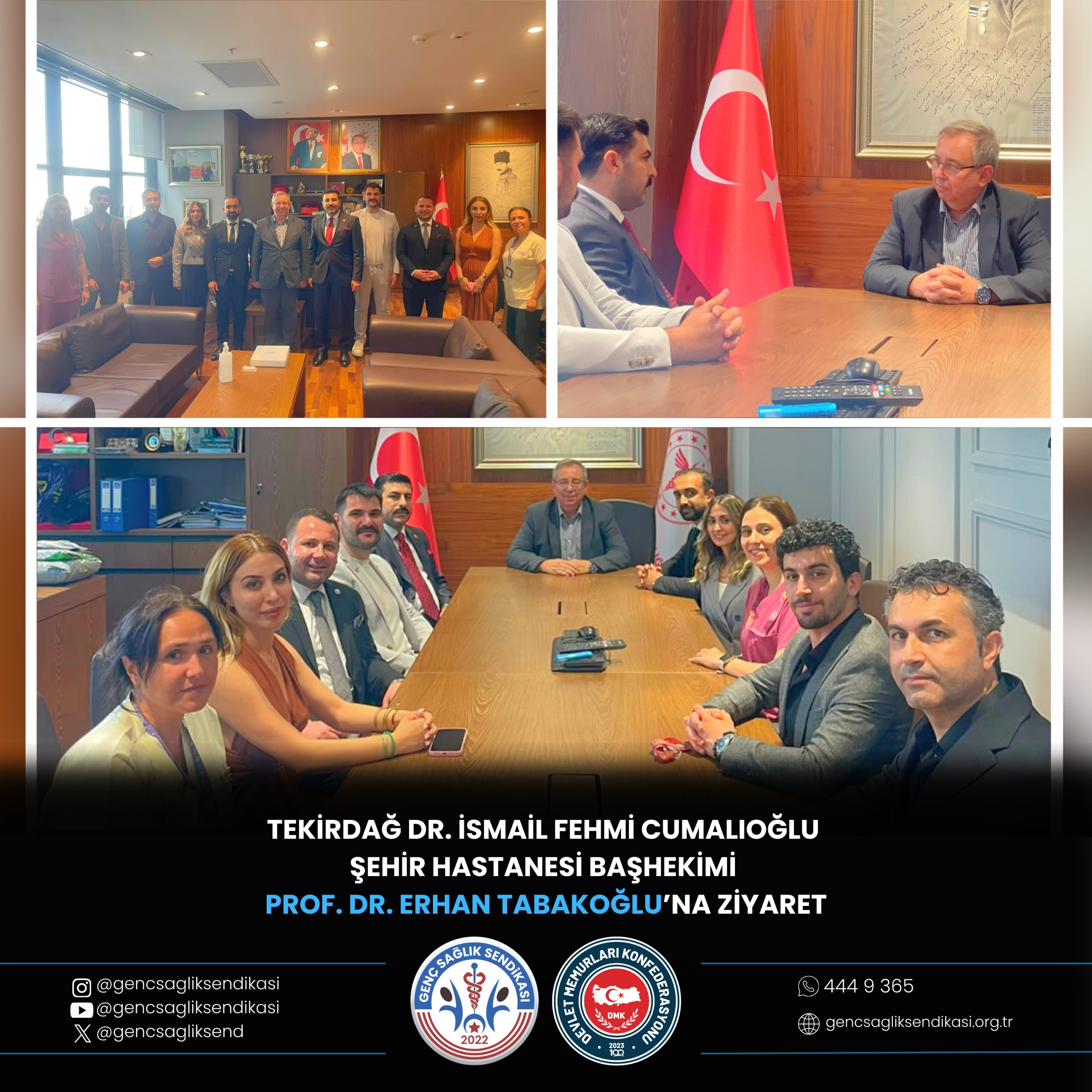 TEKİRDAĞ’DA SAHA ZİYARETLERİ GERÇEKLEŞTİRDİK