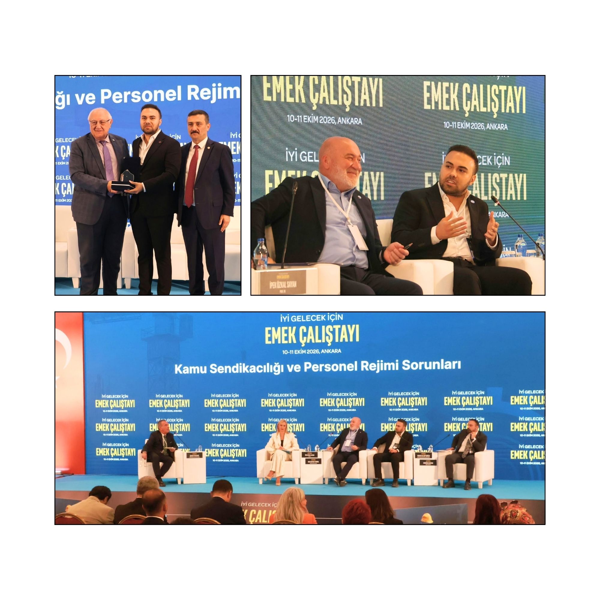 İYİ PARTİ TARAFINDAN DÜZENLENEN “İYİ GELECEK İÇİN EMEK ÇALIŞTAYI”NA KATILDIK