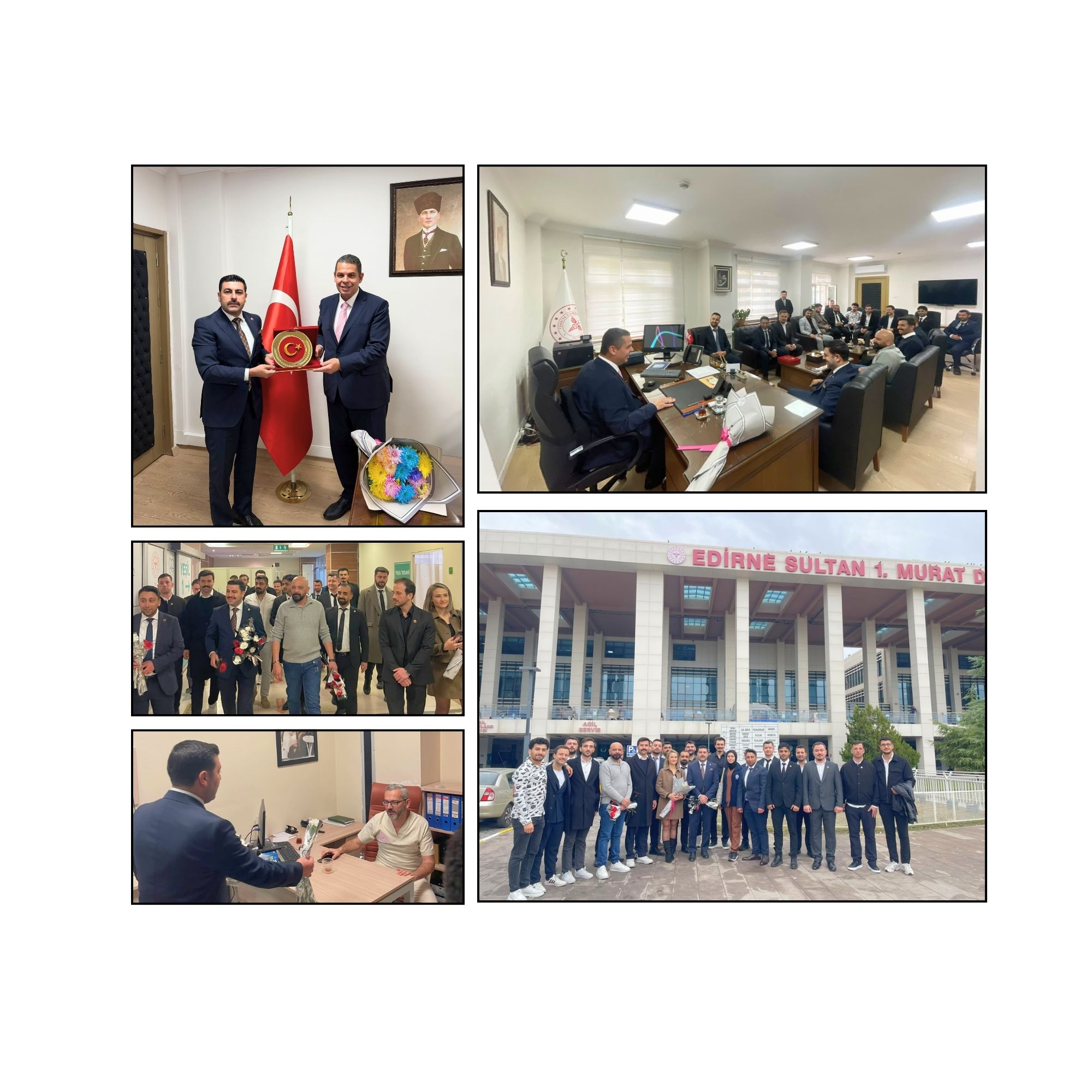 GENEL BAŞKANIMIZ OSMAN KAYA EDİRNE'DE SAHA ZİYARETLERİ GERÇEKLEŞTİRDİ!