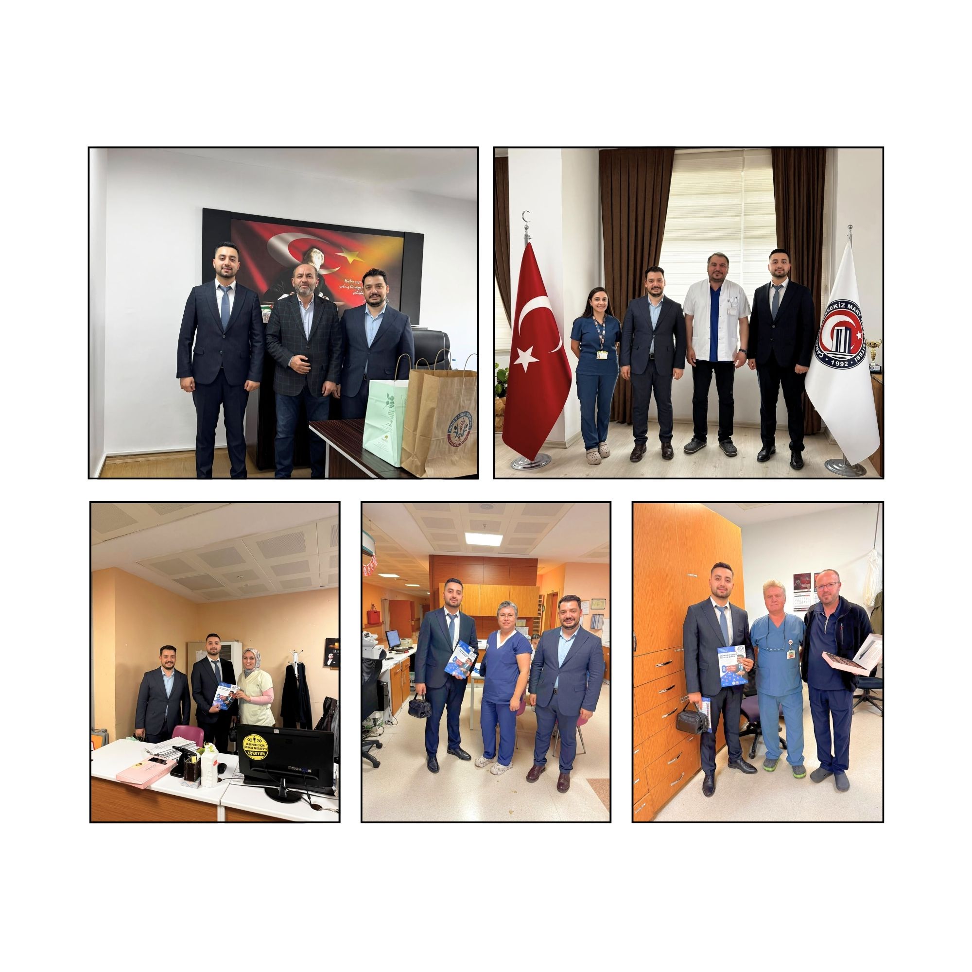 ÇANAKKALE'DE SAĞLIK KURUMLARINA ZİYARETTE BULUNDUK